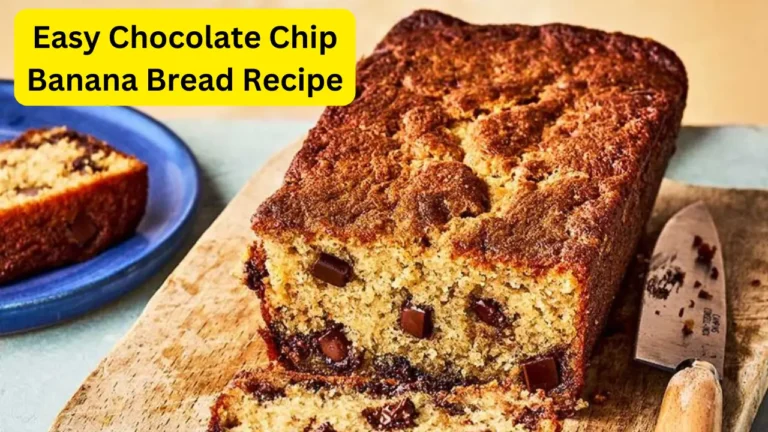 Easy Chocolate Chip Banana Bread Recipe