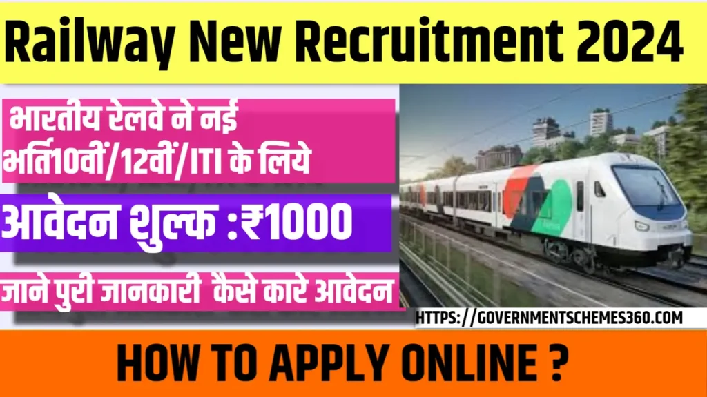 Railway New Recruitment 2024